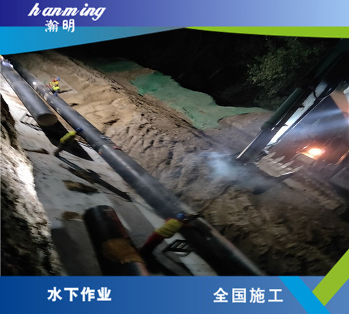 水下取水頭安裝的細(xì)節(jié)