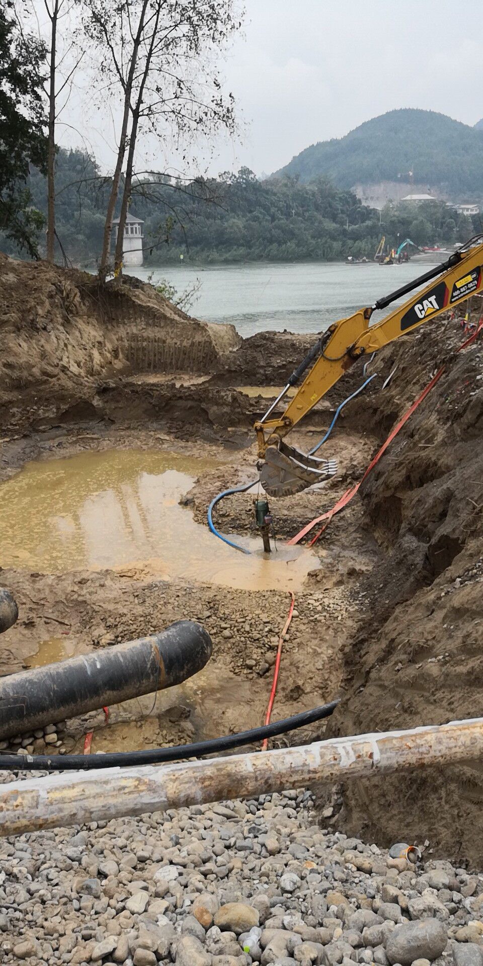 荊門市水下取水頭安裝
